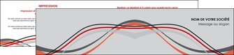 modele en ligne depliant 2 volets  4 pages  web design gris rouge fond gris MLGI57402