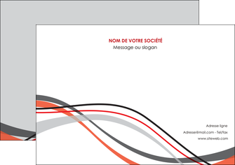 exemple affiche web design gris rouge fond gris MLGI57414