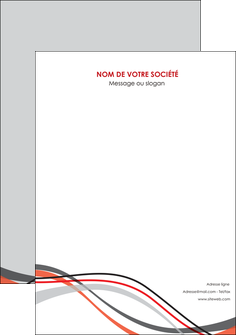 exemple affiche web design gris rouge fond gris MLGI57432