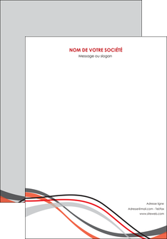 modele en ligne affiche web design gris rouge fond gris MLGI57434