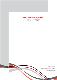 faire modele a imprimer flyers web design gris rouge fond gris MLGI57438