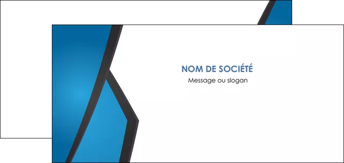 maquette en ligne a personnaliser flyers bleu fond bleu couleurs froides MIFBE57882