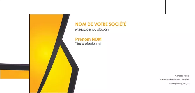 imprimer carte de correspondance jaune fond jaune colore MLGI58318