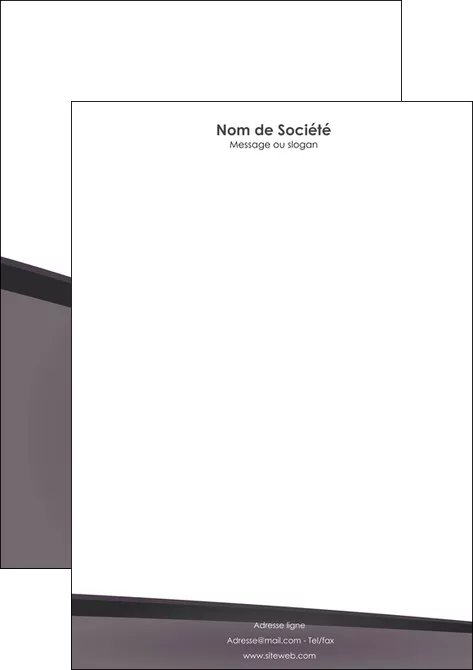 cree tete de lettre violet noir courbes MLGI58426