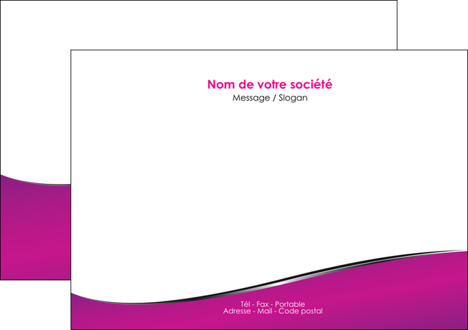 modele flyers violet fond violet colore MIFCH58652