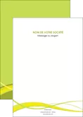 personnaliser maquette affiche espaces verts vert vert pastel fond vert MLGI58786