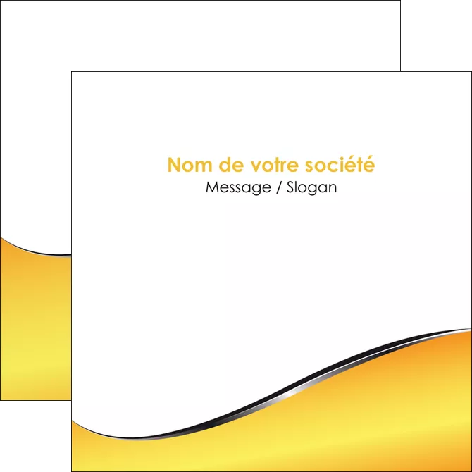 faire flyers jaune fond jaune colore MIFBE58938
