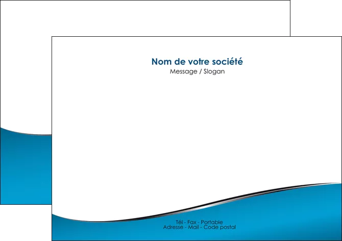 faire modele a imprimer flyers bleu bleu pastel fond bleu MLGI59376