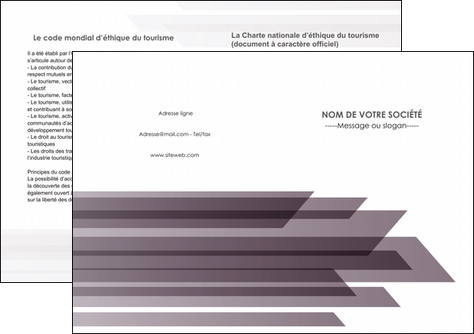 impression depliant 2 volets  4 pages  web design gris fond gris simple MLGI59496