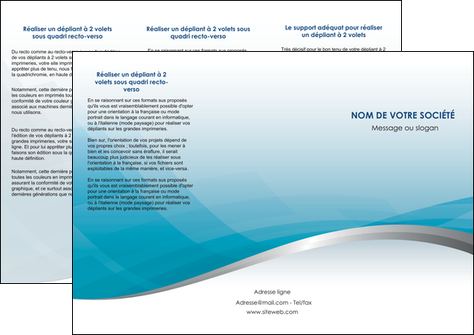 personnaliser modele de depliant 3 volets  6 pages  bleu bleu pastel fond au bleu pastel MLIGCH60536