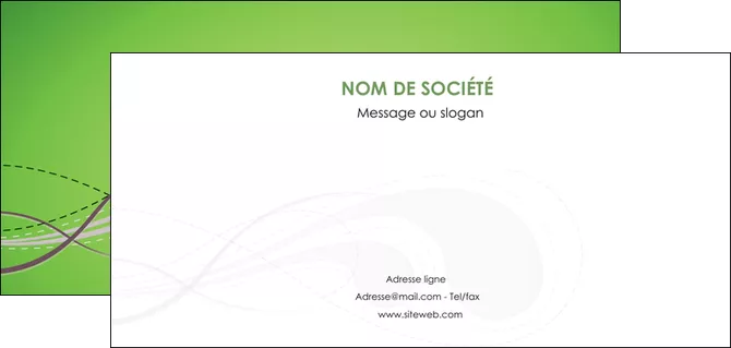 creer modele en ligne flyers vert abstrait abstraction MLIGCH62136