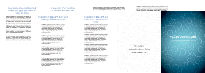 modele depliant 4 volets  8 pages  abstrait arabique design MIFCH62306