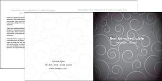 creer modele en ligne depliant 2 volets  4 pages  abstrait arabique design MIF62344