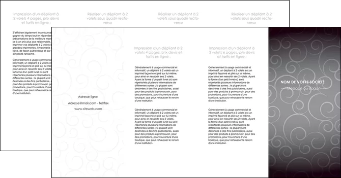 realiser depliant 4 volets  8 pages  abstrait arabique design MLIGLU62362