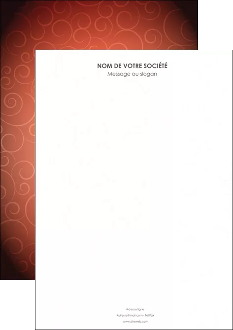 personnaliser modele de affiche rouge couleur couleurs MLGI62380