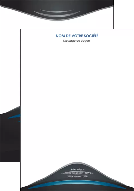 exemple affiche gris bleu couleurs froides MLGI62772