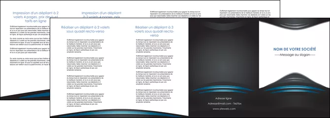 modele en ligne depliant 4 volets  8 pages  gris bleu couleurs froides MLGI62810
