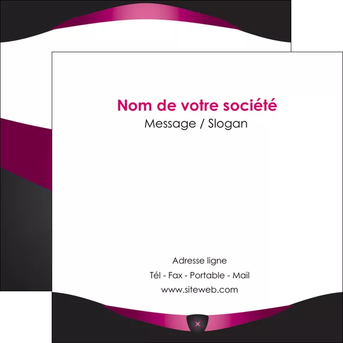 faire modele a imprimer flyers gris gris fonce mat MIFBE63862