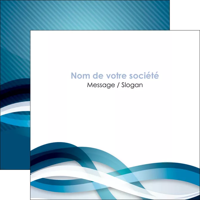 realiser flyers web design bleu fond bleu couleurs froides MLGI64712