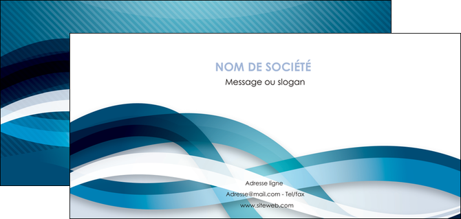 maquette en ligne a personnaliser flyers web design bleu fond bleu couleurs froides MIFCH64716