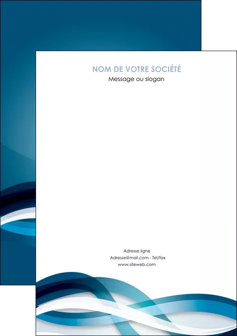 creation graphique en ligne affiche web design bleu fond bleu couleurs froides MLGI64722