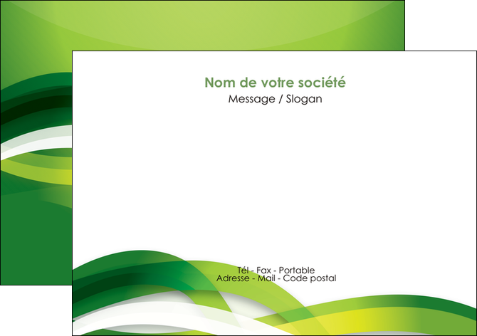 realiser flyers vert verte fond vert MLGI64756