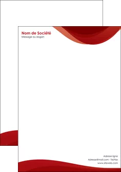 creer modele en ligne tete de lettre fond rouge couleur colore MLGI65000