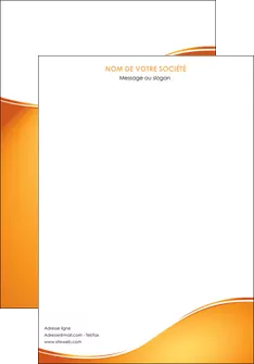 modele en ligne affiche orange fond orange fluide MIFBE65434