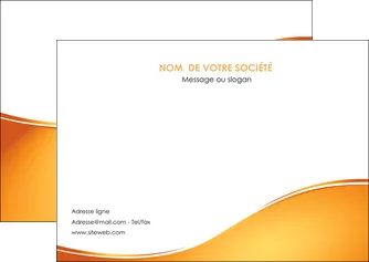 faire modele a imprimer flyers orange fond orange fluide MIFBE65456