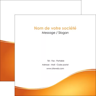 creation graphique en ligne flyers orange fond orange fluide MIFBE65460