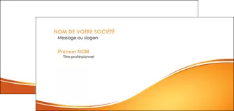 cree carte de correspondance orange fond orange fluide MIFBE65466