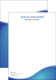 imprimerie flyers bleu bleu pastel fond bleu MIF65630