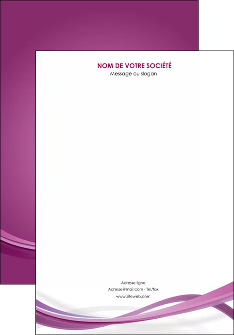 creation graphique en ligne affiche violet violette abstrait MIFLU66944