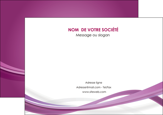 imprimerie flyers violet violette abstrait MLIP66966