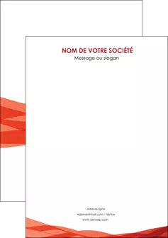 personnaliser modele de flyers rouge couleurs chaudes fond  colore MLIGCH67108