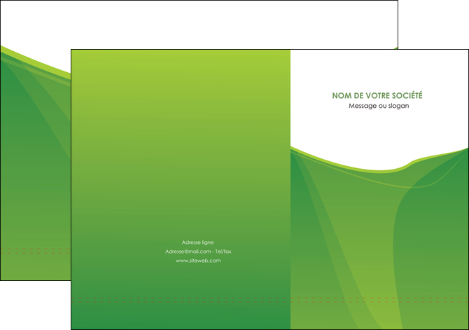 modele en ligne pochette a rabat espaces verts vert fond vert couleur MLIP67168