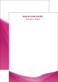maquette en ligne a personnaliser flyers rose fushia fonce couleur MLGI67634