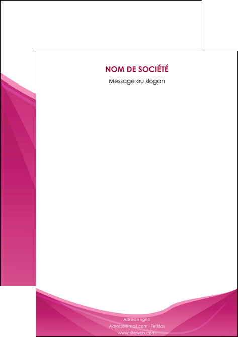 realiser affiche rose fushia fonce couleur MLGI67674