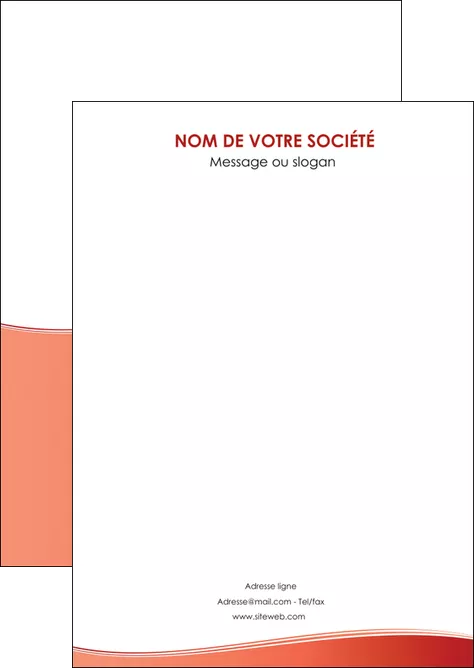 cree flyers rouge couleurs chaudes fond  colore MIF68340