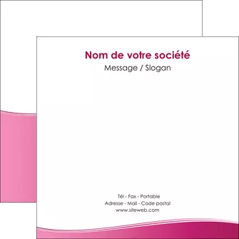 impression flyers rose pastel fond rose couleur pastel MLGI68420