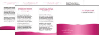 creation graphique en ligne depliant 4 volets  8 pages  rose pastel fond rose couleur pastel MLGI68436