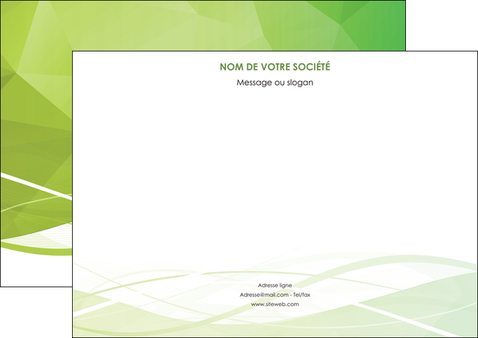 imprimer flyers espaces verts vert vert pastel couleur pastel MIF68586