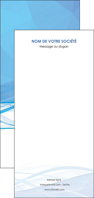 creation graphique en ligne flyers bleu bleu pastel fond bleu pastel MLIP68976