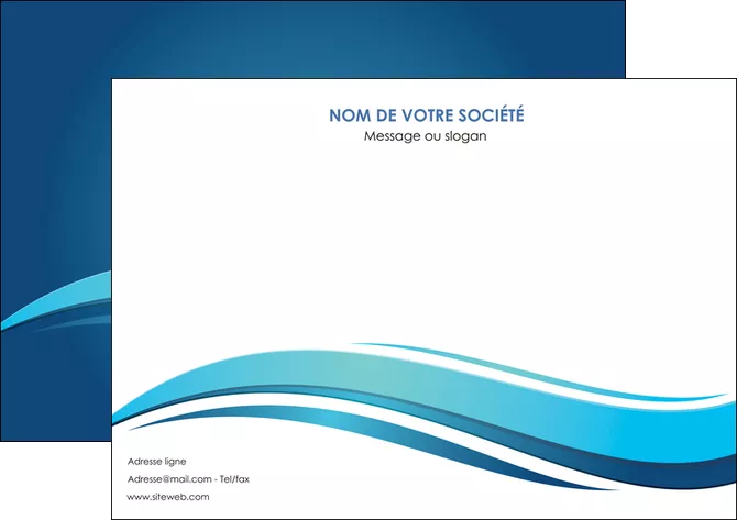 exemple affiche bleu bleu pastel fond bleu MIFBE69642