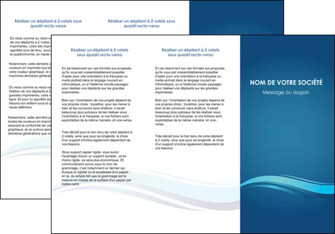 modele en ligne depliant 3 volets  6 pages  bleu bleu pastel fond bleu MIFLU69650