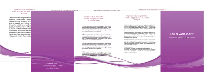 imprimerie depliant 4 volets  8 pages  web design fond violet fond colore action MLGI69822