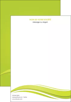 modele affiche espaces verts vert vert pastel fond vert pastel MLGI69940