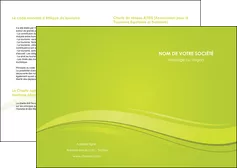 creer modele en ligne depliant 2 volets  4 pages  espaces verts vert vert pastel fond vert pastel MLGI69942