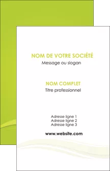 modele carte de visite espaces verts vert vert pastel fond vert pastel MLGI69946