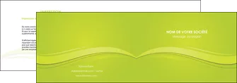personnaliser maquette depliant 2 volets  4 pages  espaces verts vert vert pastel fond vert pastel MLGI69952
